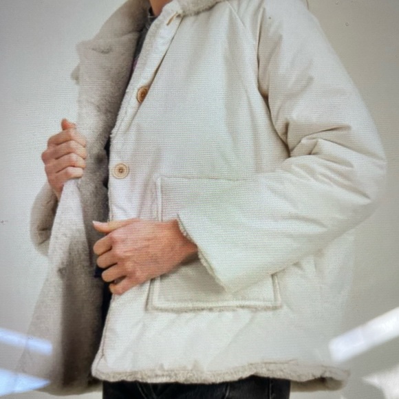 Reversible jacket by Sadie and Sage. NWT. - Picture 4 of 7